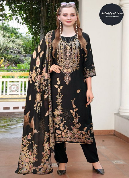 Mehboob Tex 1672 Viscose Maslin Pakistani Salwar Suits Exporters In India